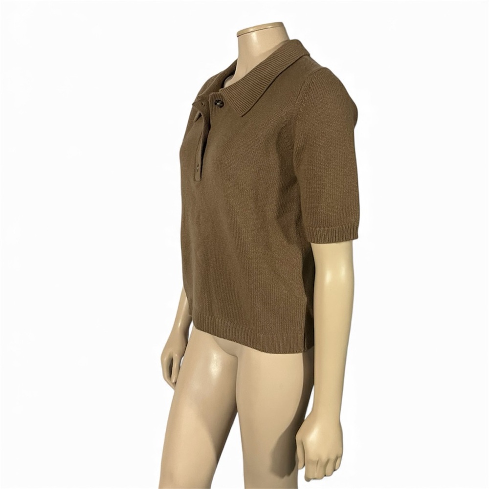 Herskind Alberto Knit Polo Blouse Cashmere Wool - Picture 5 of 16